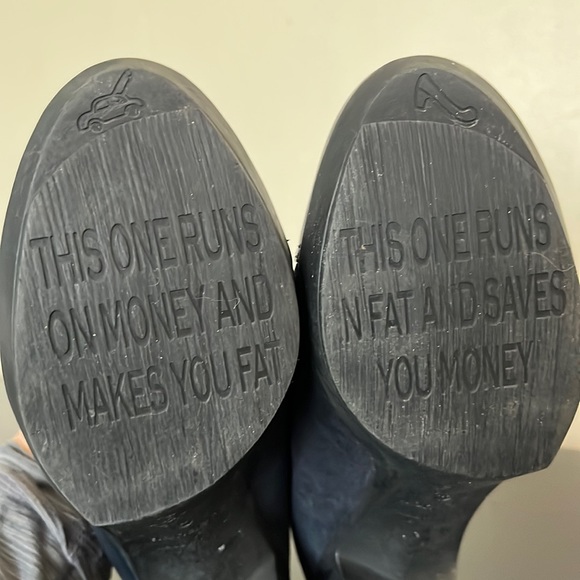 Wonders Leather Suede Mixed Material Heels | Made in Spain - Picture 15 of 16